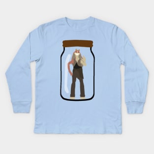 Jar Jar in a Jar Kids Long Sleeve T-Shirt